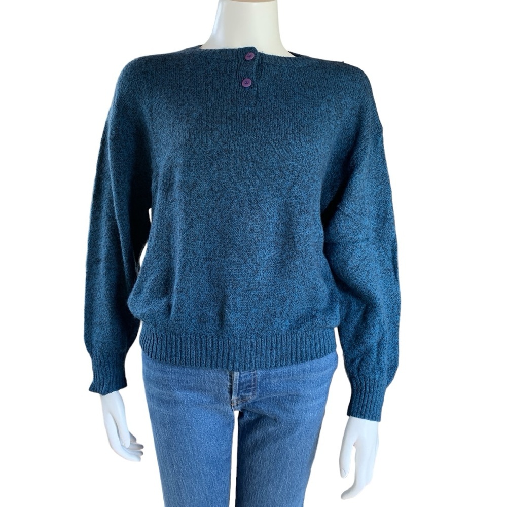 Vintage Esprit Henley style sweater size medium